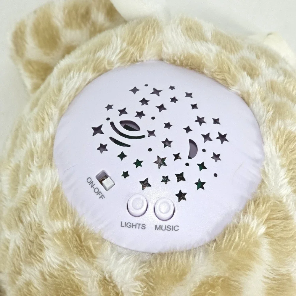 Dream Gro Lullaby Ginny Giraffe Bedtime Projector Lights Music‎ Works Video 2023